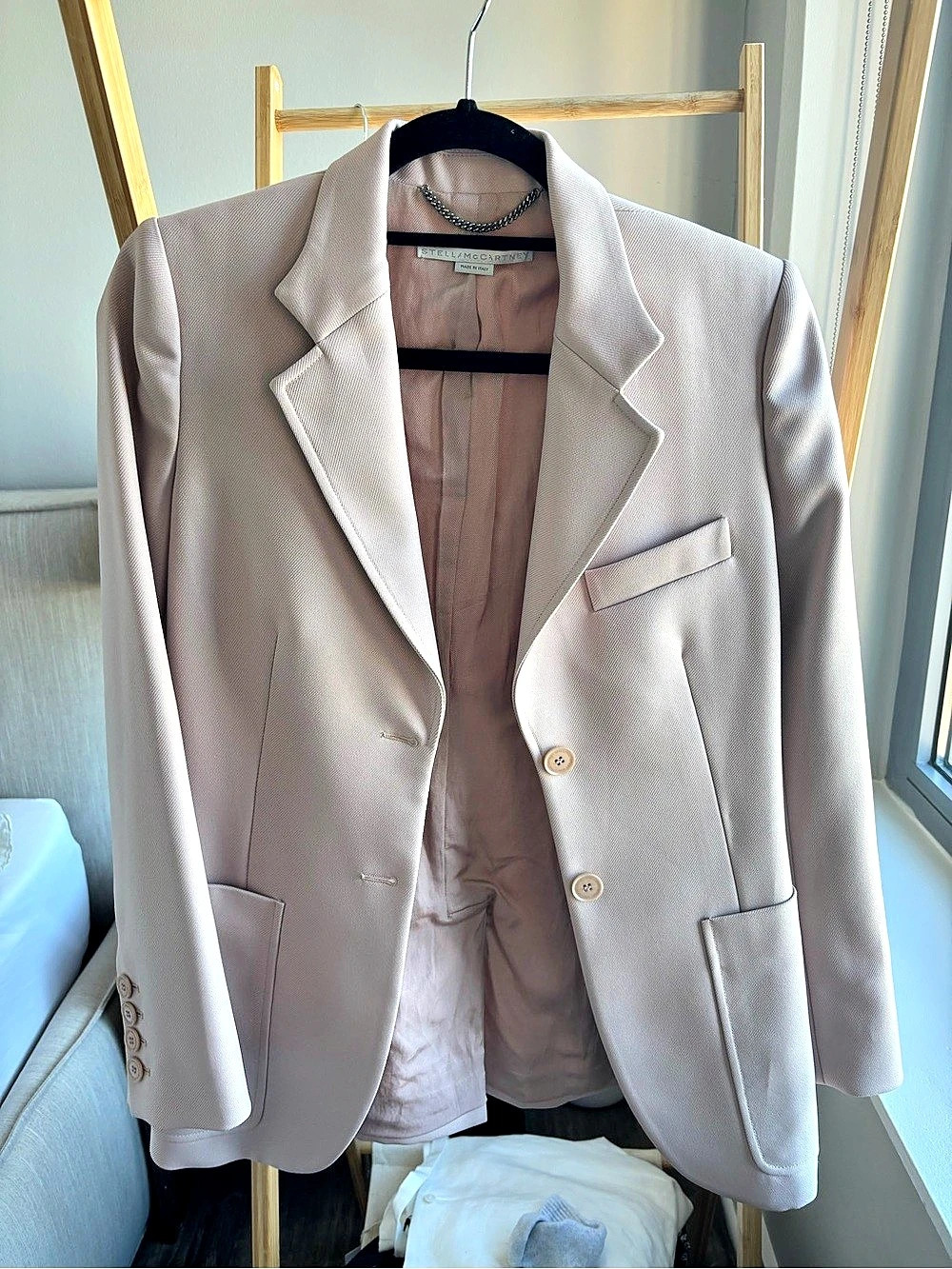 Stella McCartney Blazer in Dusty Pink Size 36 Like New
